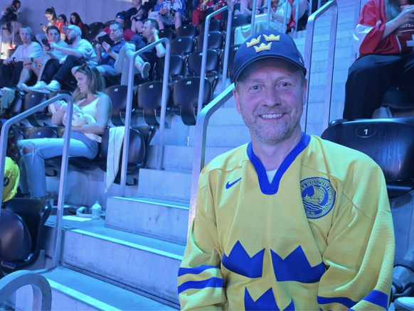Krister Karlsson, der Vater von NHL-Stürmer Linus Karlsson.