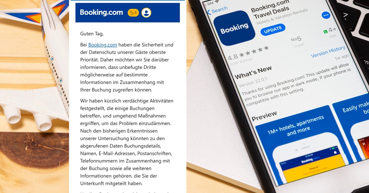 Datenpanne bei Booking.com: Betrüger melden sich von indischer Nummer