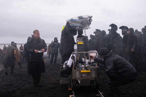 Nolan beim «Odyssey»-Dreh.