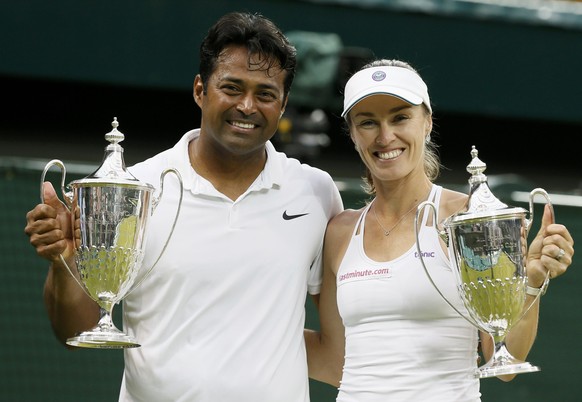 Zwei Grands-Slam-Titel an einem Wochenende. Martina Hingis ist in der Doppel-Konkurrenz von Wimbledon das Mass aller Dinge.&nbsp;