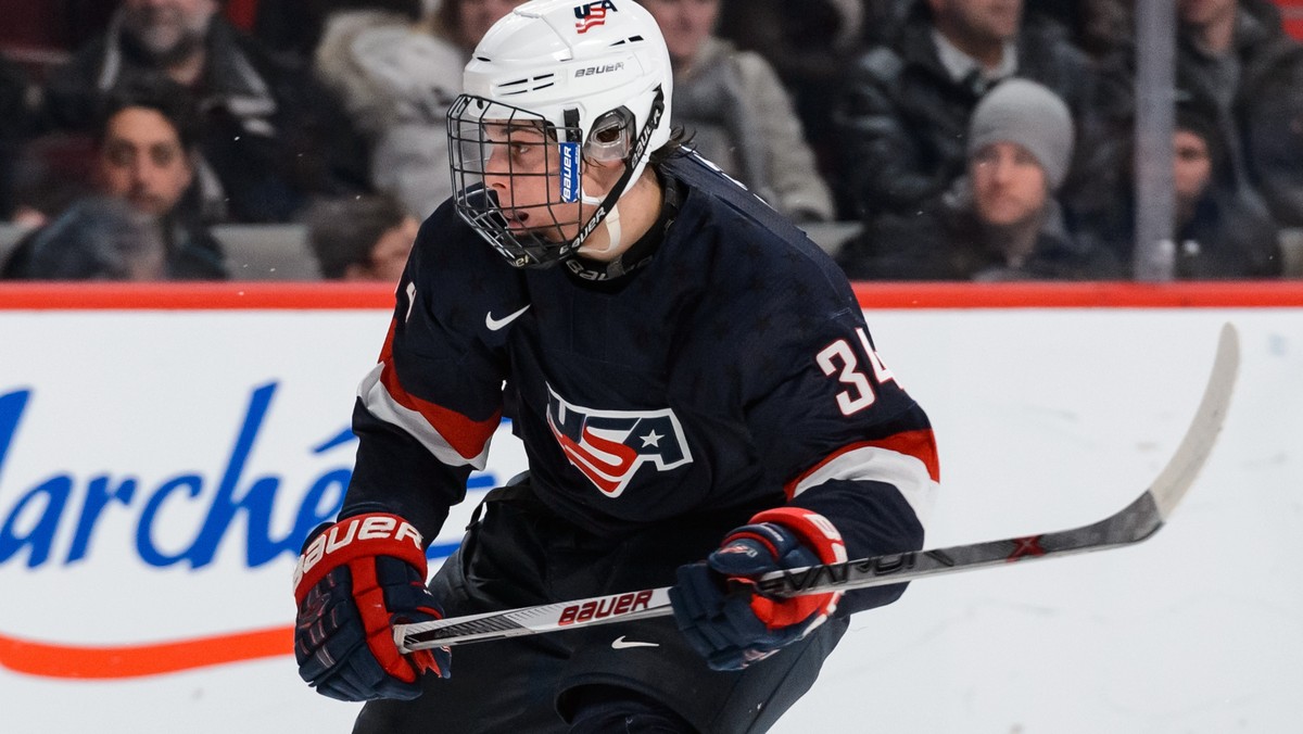 Auston Matthews führte die USA an der U18-WM in Zug zum Titel. Er war Turnier-MVP und gewann mit 15 Punkten (8 Tore/7 Assists) die Skorerwertung.