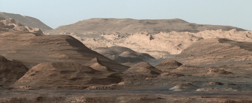 Hat jemand Tatooine gesagt? Aufnahme von «Curiosity».