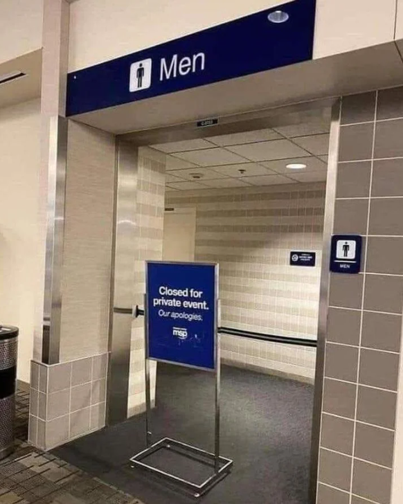 Die lustigsten Fails der Woche: Heute mit Herren-Toilette