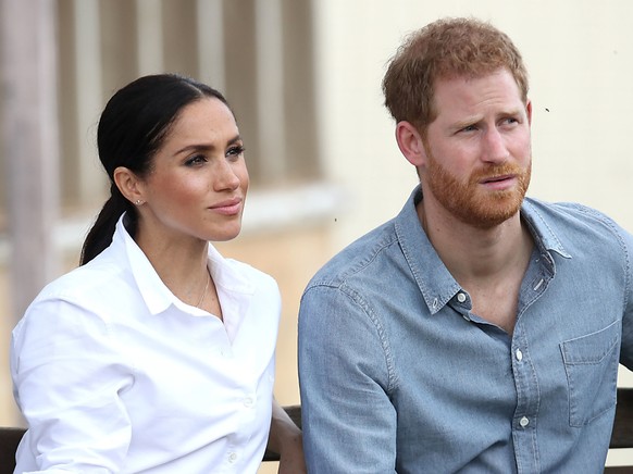 ARCHIV - Prinz Harry und Herzogin Meghan k