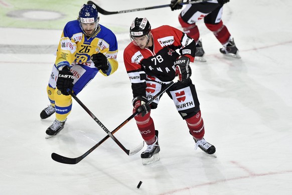 Marc-Antoine Pouliot ist der einzige Top-Ten-Skorer aus der NLA beim Team Canada.