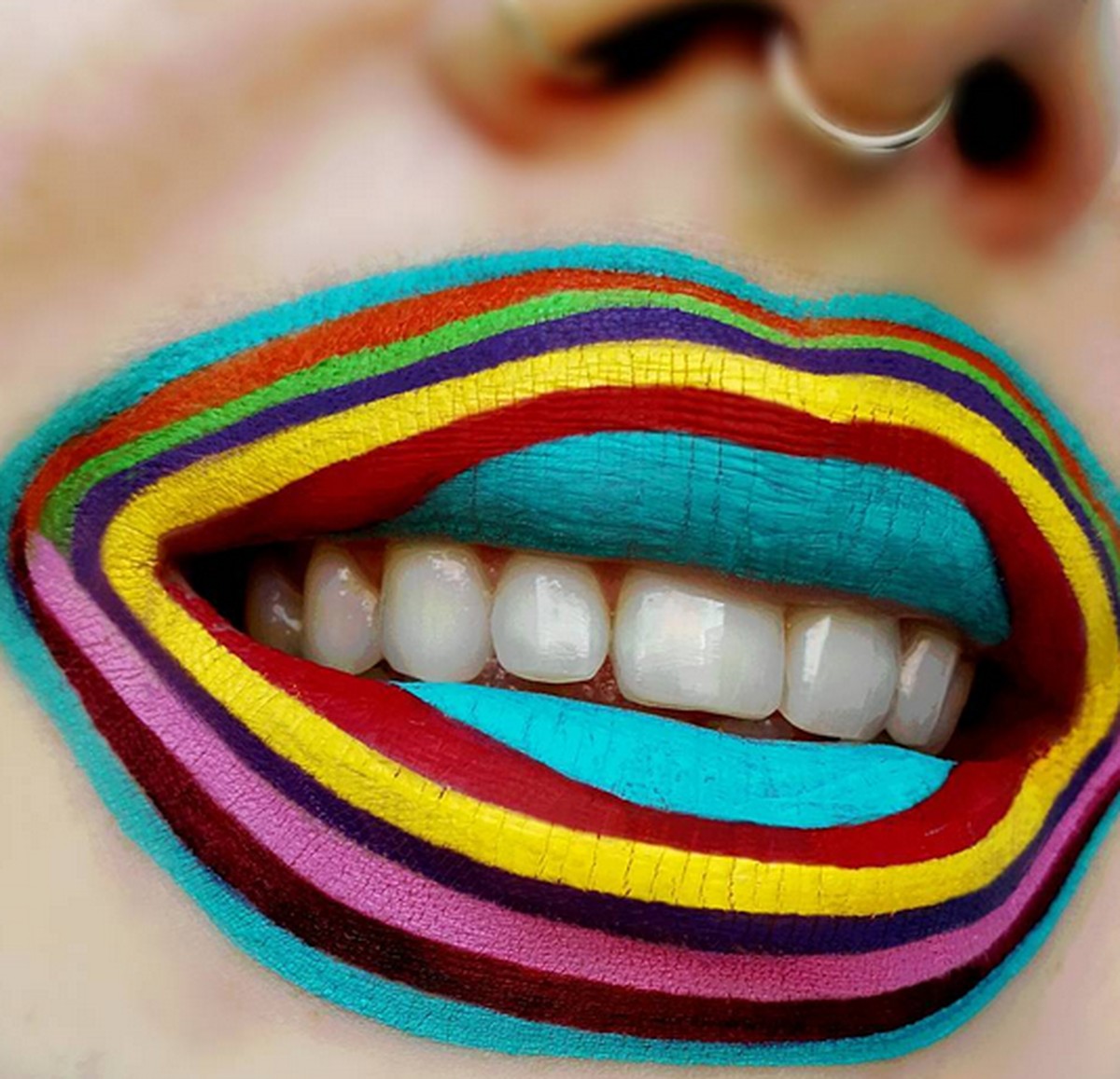 Lip Art oder so.