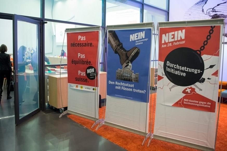 Weil wir stimmen, wie wir liken: Siegt die Durchsetzungs-Initiative, dann auch wegen des Namens 