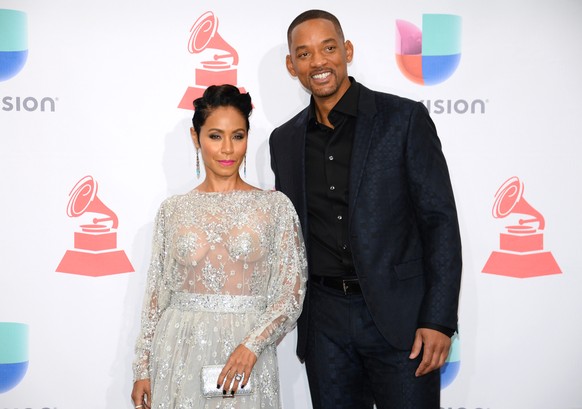 Will Smith mit Ehefrau Jada Pinkett Smith bei den&nbsp;Latin Grammy Awards am 19. November in Las Vegas.&nbsp;