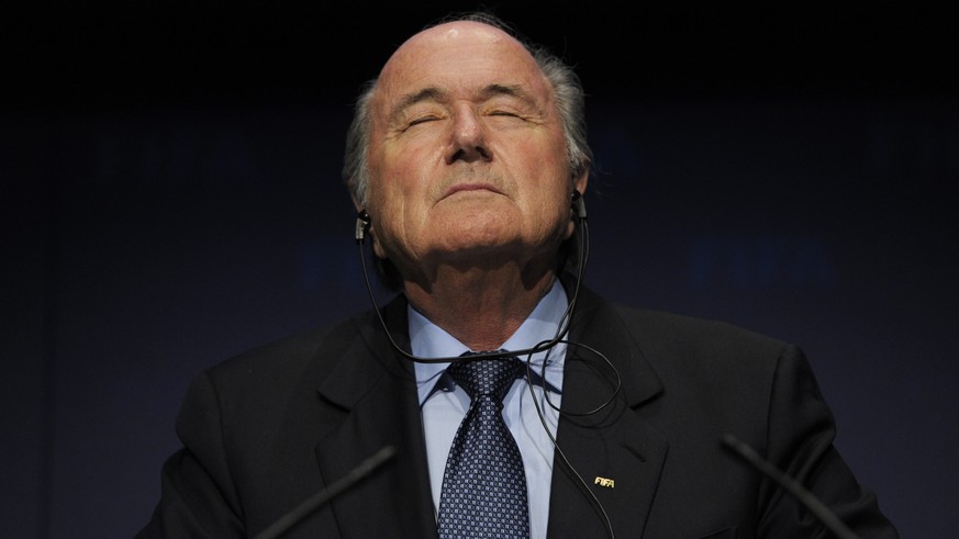 ZUM 80. GEBURTSTAG DES SUSPENDIERTEN FIFA-PRAESIDENTEN JOSEPH &quot;SEPP&quot; BLATTER AM DONNERSTAG, 10. MAERZ 2016, STELLEN WIR IHNEN FOLGENDES BILDMATERIAL ZUR VERFUEGUNG - FIFA President Joseph &q ...