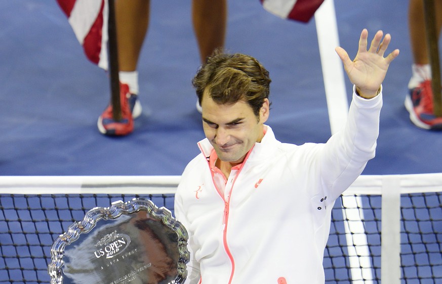 Roger Federer nach dem Spiel.<br data-editable="remove">