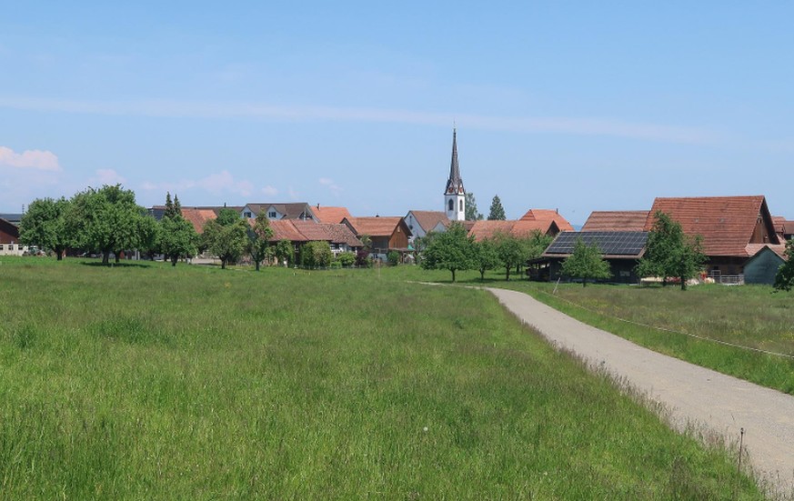Gögelland Route kurz vor Langrickenbach Thurgau Rauszeit