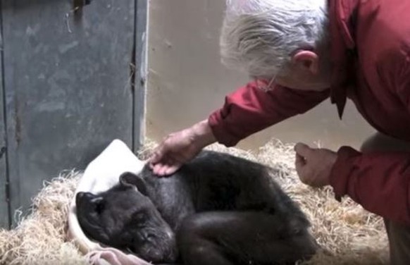 Jan und Mama bei ihrem letzten Treffen.