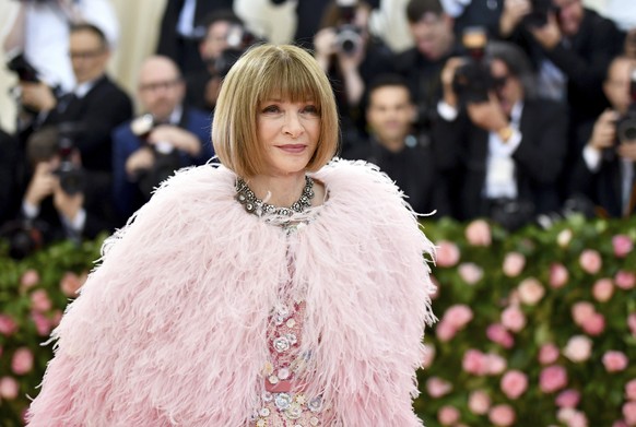 FILE - Vogue editor Anna Wintour attends The Metropolitan Museum of Art&#039;s Costume Institute benefit gala on May 6, 2019, in New York. (Photo by Charles Sykes/Invision/AP, File)
Anna Wintour