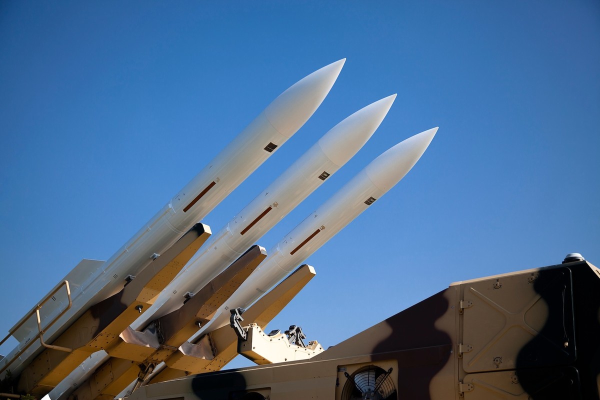 Nucléaire Iran. Téhéran, le 9 septembre 2019, au Musée militaire. Missiles offensifs des forces armées de la République islamique d'Iran. (Shutterstock)
