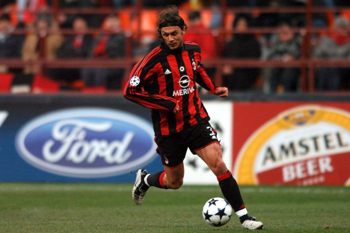 Paolo Maldini, AC Milan (Photo by Tony Marshall/EMPICS via Getty Images)
