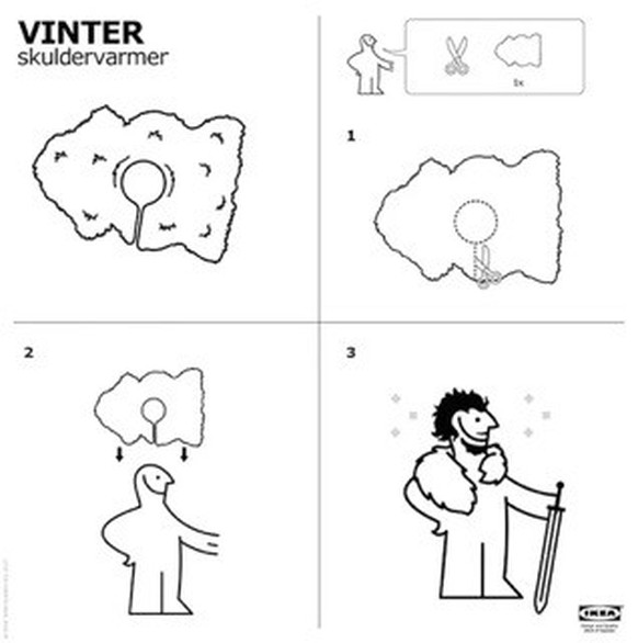 ikea game of thrones umhang