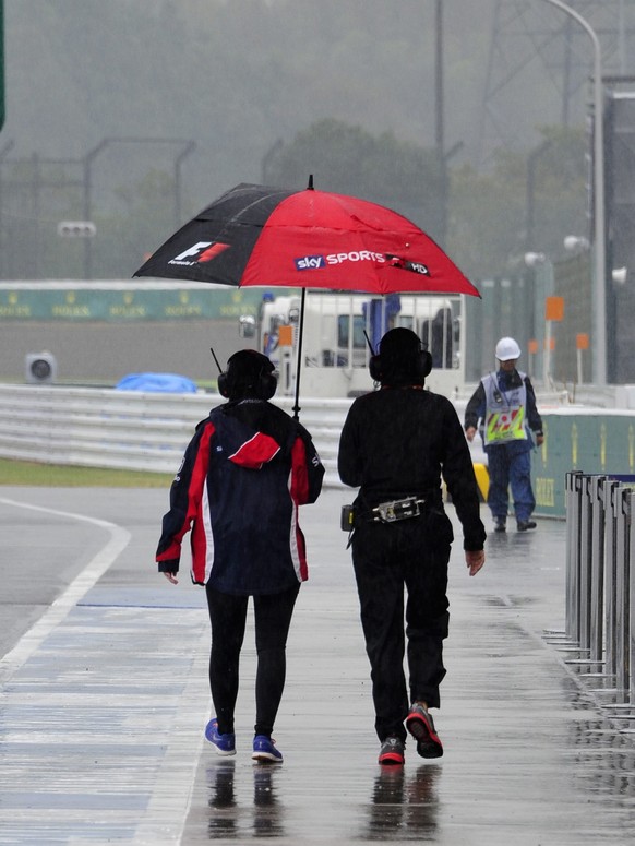 Auch das Formel 1-Rennen in Japan versank im Regen – Vorboten des Megasturmes