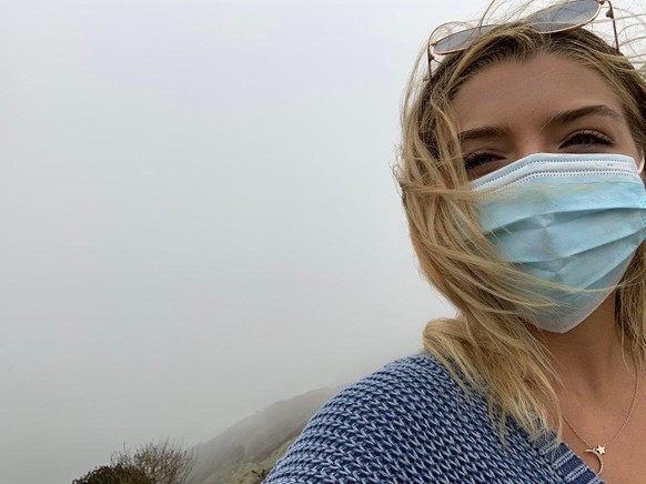 Golden Gate Bridge Nebel Selfie