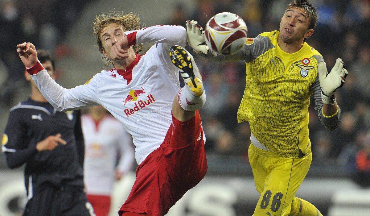 Bei Red Bull Salzburg verkrachte sich Janko mit Trainer Huub Stevens.