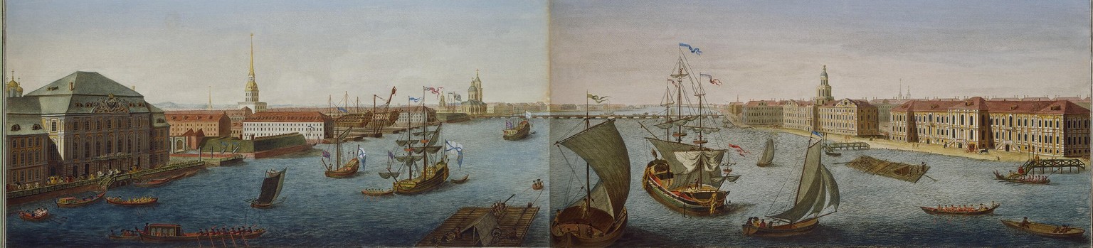 Auf dem Gebiet des heutigen St.Petersburg sassen die Schweden, deren Siedlung jedoch bei der Belagerung ihrer Festung Nyenschanz 1703 im Grossen Nordischen Krieg von russischen Truppen erobert wurde.  ...