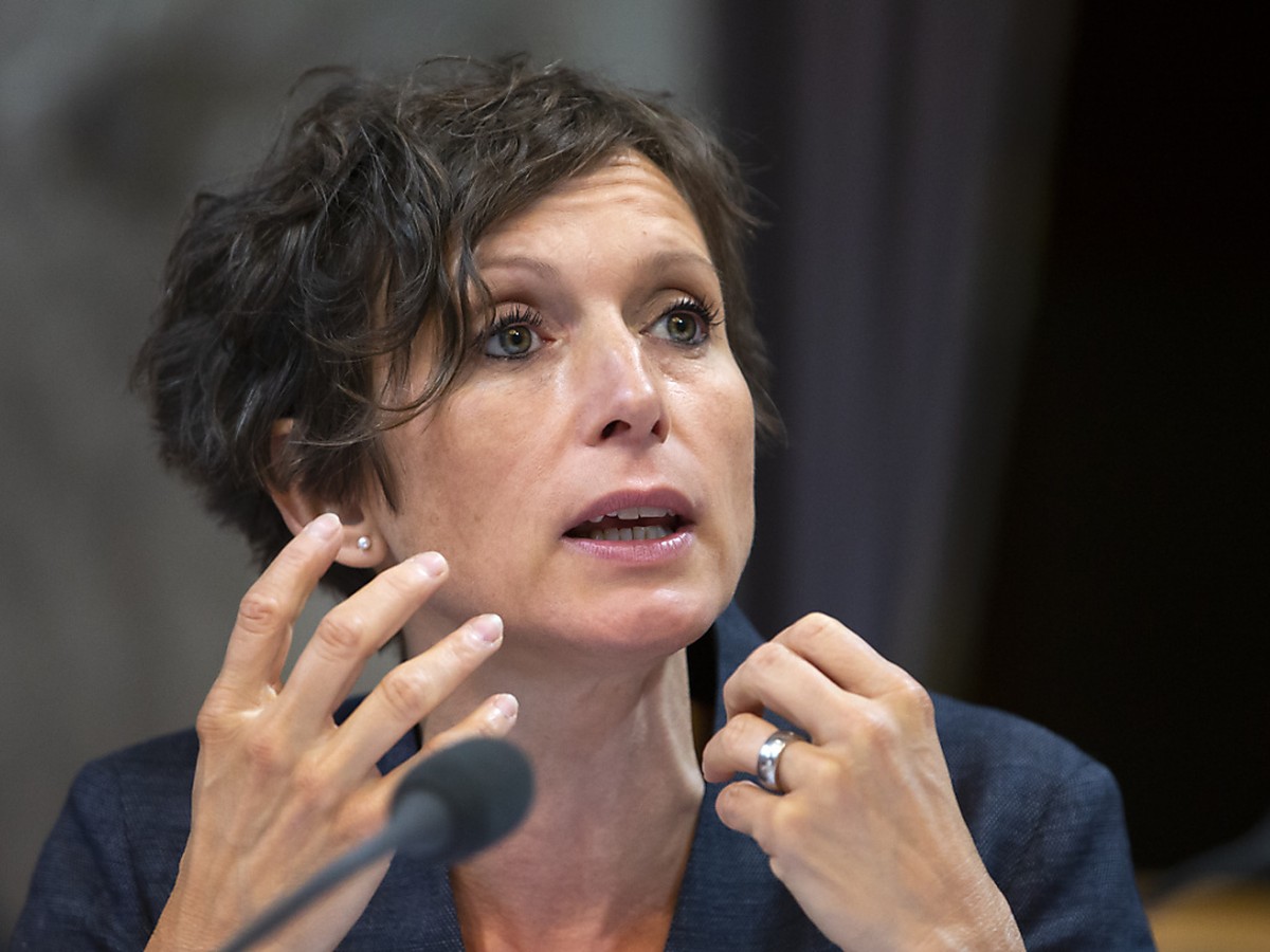 Pascale Bruderer ne veut pas se porter candidate � la succession de Simonetta Sommaruga (archives).