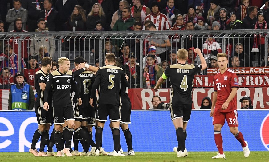 In München holte Ajax ein 1:1.