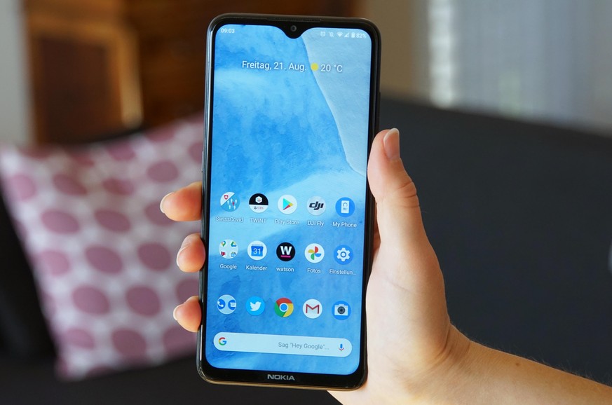 Das Nokia 5.3 mit Android 10.