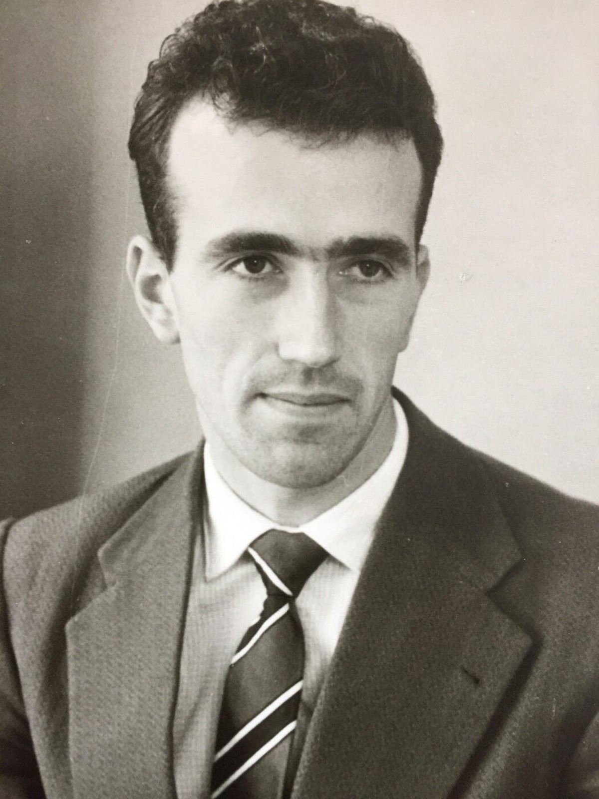 Voilà à quoi ressemblait Ger Zevenbergen lorsqu'il est tombé amoureux de la belle inconnue.