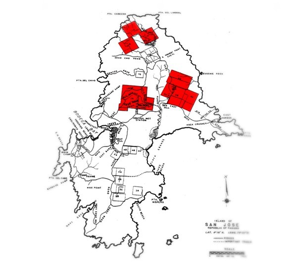 In den roten Zonen soll es bis zu 3000 Bomben geben, die in der Testphase nicht zündeten.