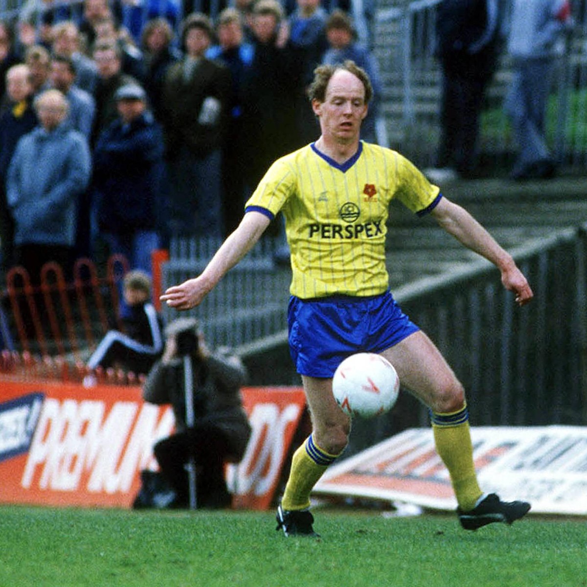 Bildnummer: 03662589 Datum: 23.03.1981 Copyright: imago/Colorsport
Noel Brotherston (Blackburn) - PUBLICATIONxINxGERxSUIxAUTxHUNxUSAxONLY; Vdia, quer English Football League First Division 1980/1981, ...