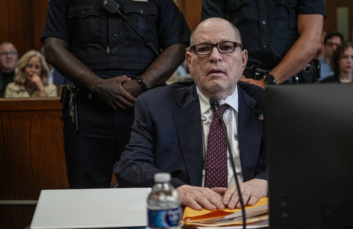 Harvey Weinstein appears in Manhattan Court for sentencing Wednesday, Sept. 23, 2026 in New York. (Dean Moses/amNewYork via AP, Pool)
Sexual Misconduct Weinstein