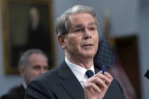 Treasury Secretary Scott Bessent testifies before the House Committee on Appropriations, Subcommittee on Financial Services and General Government, oversight hearing of the U.S. Department of the Trea ...