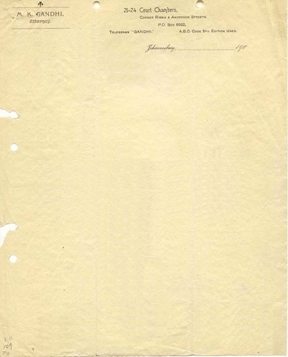 Gandhi's letterhead
https://www.letterheady.com/