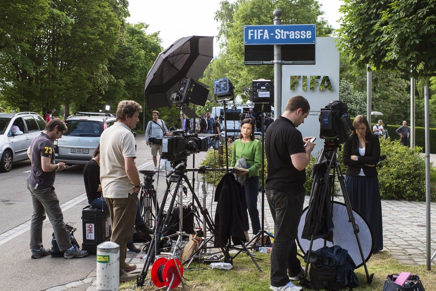 Der Medienrummel war riesig Ende Mai in Zürich.