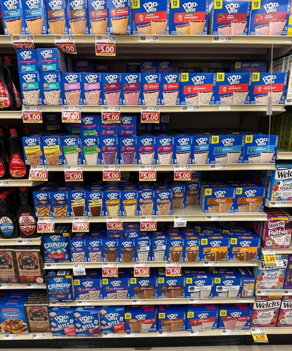 Mit Sicherheit hat es für jeden eine Pop-Tarts-Sorte dabei, die er mag.