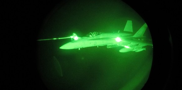 Kampfjet gegen die Terrormiliz: Eine F/A-18 der australischen Luftwaffe.&nbsp;