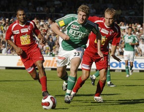 David Marazzi in einem Spiel des FC St. Gallen gegen Sion im Jahr 2007.