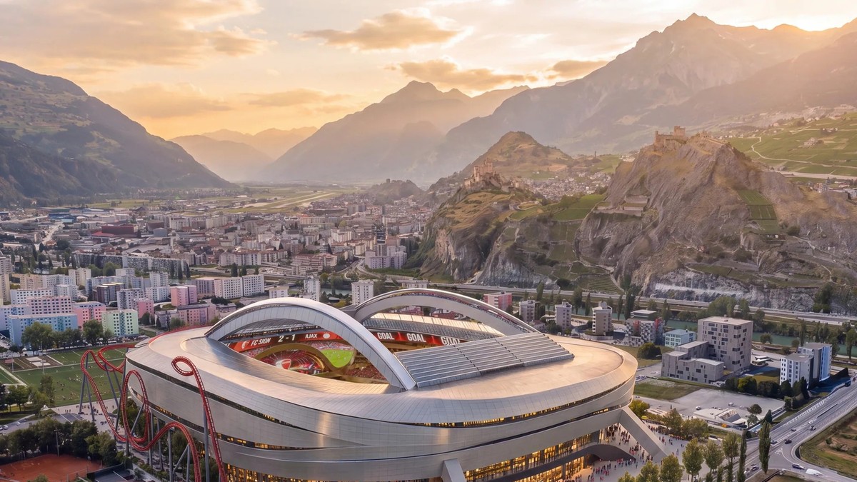 Das «Cervin Coliseum» soll die neue Heimat des FC Sion sein. Der Fussballklub hat bekanntgegeben, dass er das Stadionprojekt