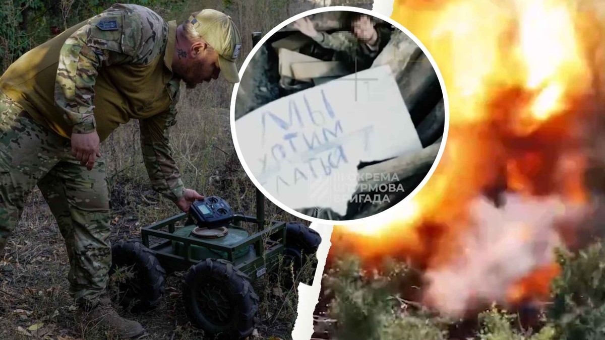 Comment l'Ukraine a capturé des soldats avec des drones terrestres.