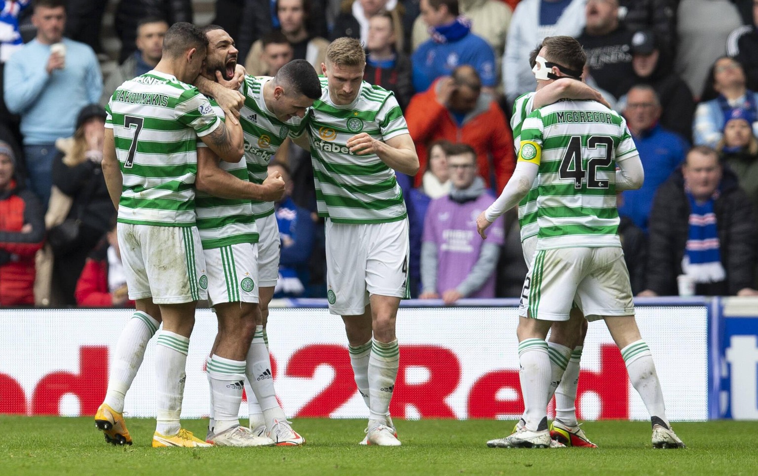 Celtic gewinnt das Derby gegen die Rangers und hat den Meistertitel damit fast auf sicher.