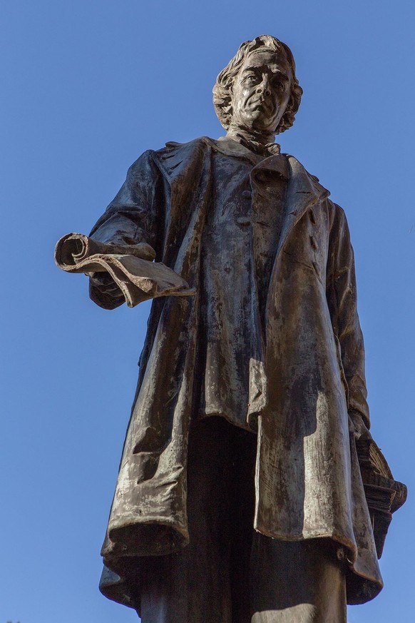 Stefano Franscini (1796–1857), Denkmal auf dem Dorfplatz von Faido. Ein Meisterwerk für einen Meister.
https://commons.wikimedia.org/wiki/File:2016-Faido-Franscini.jpg