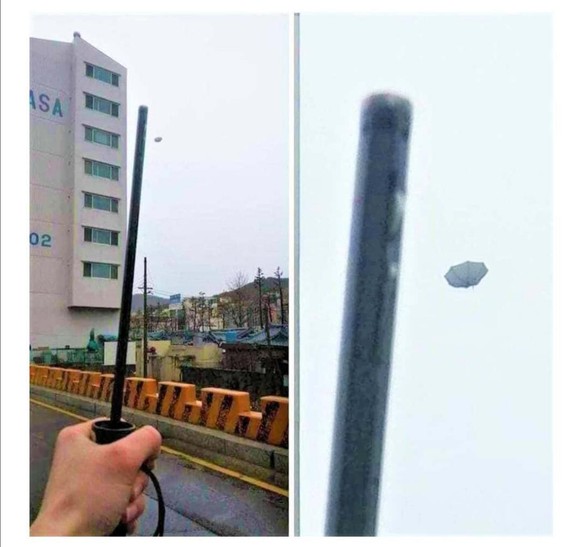 Hier kommen 25 lustige Fails für lustige Laune\nZum Glück habe ich einen Schirm dabei bei diesem Wetter...