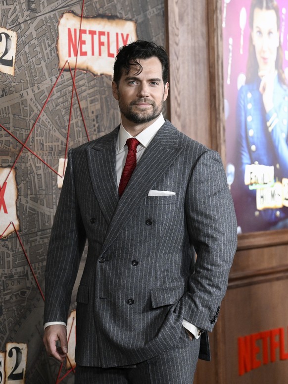 Henry Cavill attends the world premiere of "Enola Holmes2" at the Paris Theater on Thursday, October 1.  January 27, 2022 in New York.  (Photo by Evan Agostini/Invision/AP) Henry Cavill