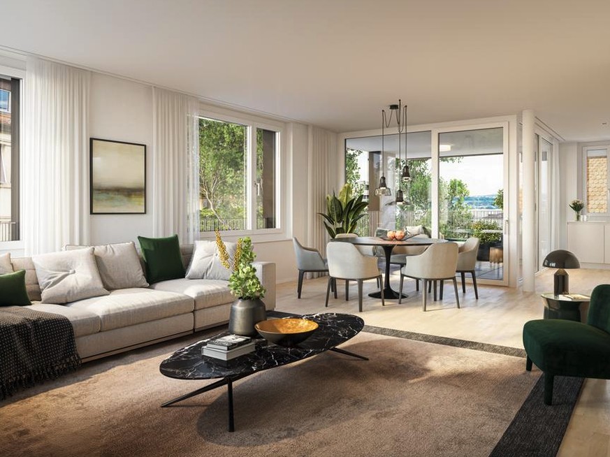 «Zukunftsweisend wohnen», heisst es auf der Projektseite.