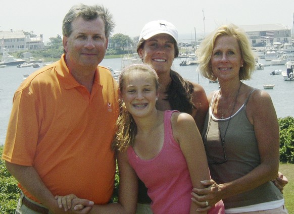 Familie Petit, vor dem Verbrechen 2007, bei dem ausser dem Vater die ganze Familie ausgelöscht wurde.