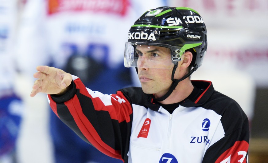 Wenn die Schweizer Hockey-Schiedsrichter daneben liegen, können sie sich auf Einzelrichter Reto Steinmann verlassen.
