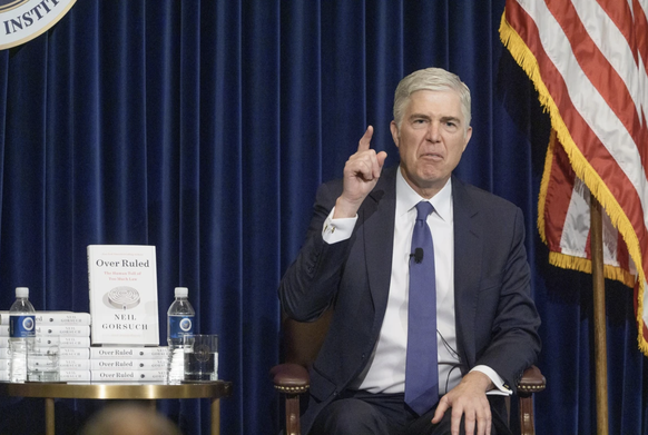 Richter Neil Gorsuch begründete seine Entscheidung.