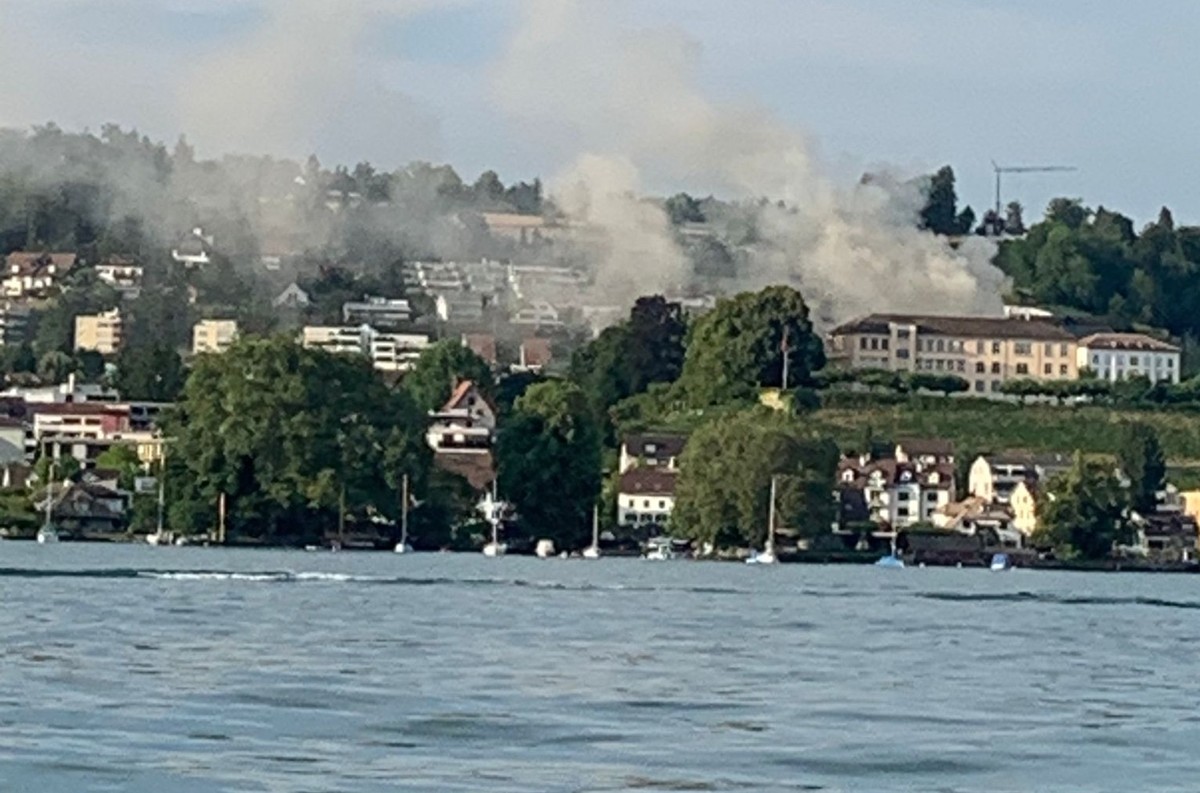 Brand in Stäfa ZH