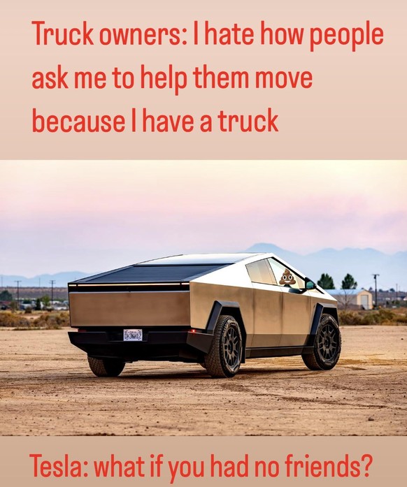 Cybertruck Memes. 
von: reddit.com/r/CyberStuck/
