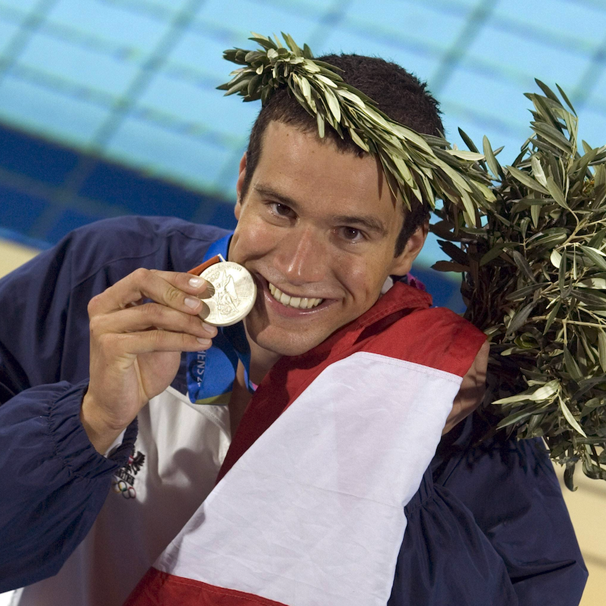 Markus Rogan Olympia 2004 Athen Schwimmen Silber